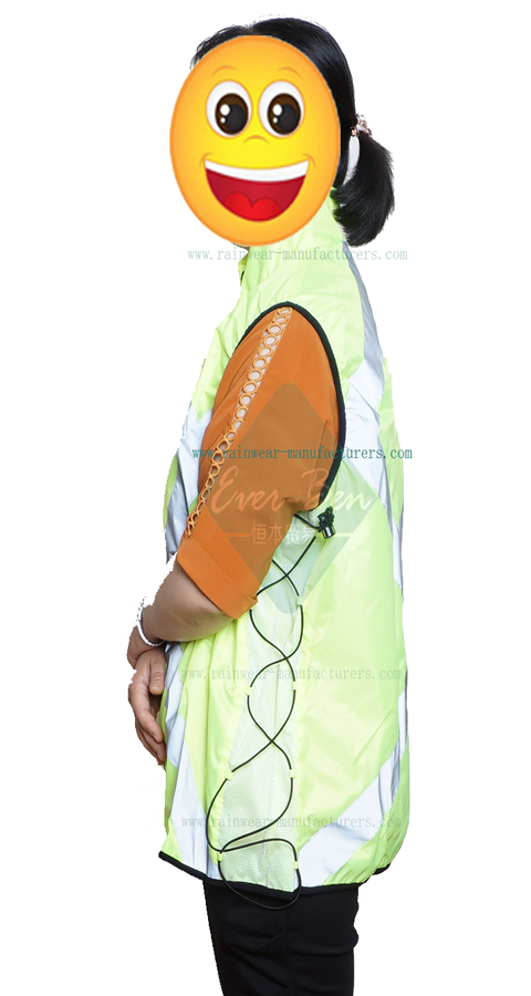 nylon safety vest Side